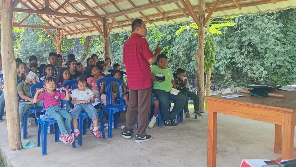 Gereja Protestan di Indonesia Bagian Barat (GPIB) Bajem Tabanan menggelar kegiatan Bible Camp yang berlangsung di Mulya Argo Edu Wisata, Kecamatan Penebel, Tabanan, pada 11–12 Juli 2026.(Istimewa)