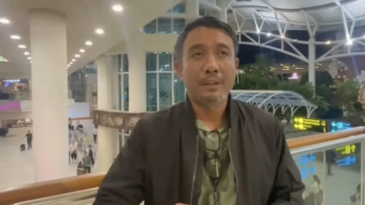 Kepala Divisi Komunikasi dan Hukum Bandara I Gusti Ngurah Rai, Gede Eka Sandi Asmadi, menyampaikan hasil penelusuran. (Istimewa)