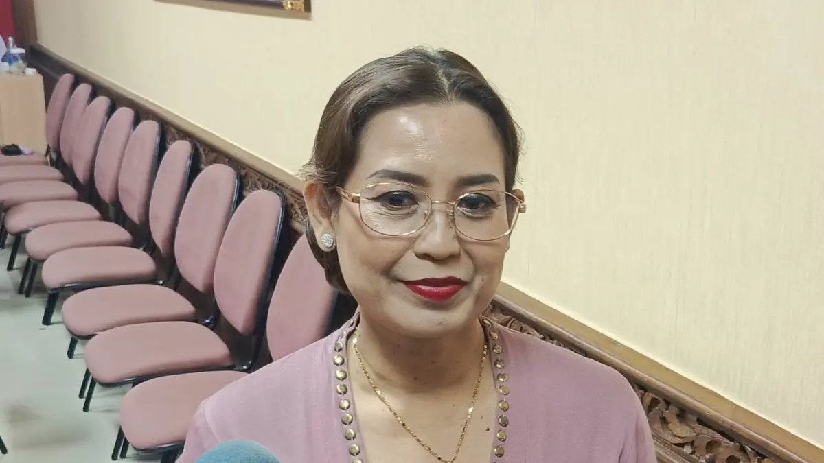 Kepala Bidang Pemasaran Pariwisata Dinas Pariwisata Provinsi Bali, Ida Ayu Indah Yustikarini.(Foto I Wayan Widyantara)

&nbsp;
