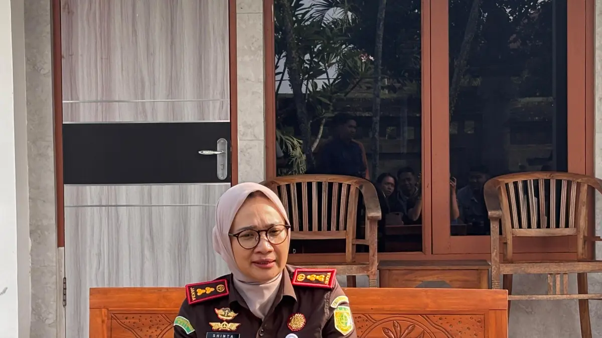 Kepala Kejaksaan Negeri (Kajari) Karangasem, Sinta Ayu Dewi R.R.(Foto Zulfika Rahman)