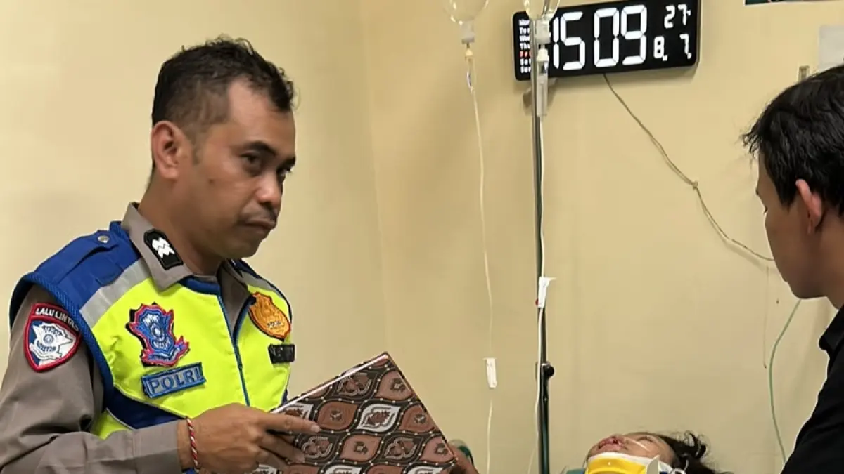 Para korban pengendara motor yang dirawat di rumah sakit. Kasusnya kini di tangani Polisi. (Istimewa)

&nbsp;