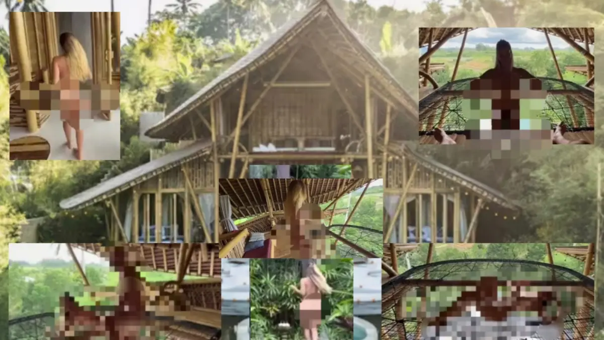 Video berdurasi sekitar 13 menit berisi konten dewasa yang diduga menampilkan pasangan warga negara asing beredar di media sosial. Lokasi pengambilan gambar diduga di Magic Hills Bali, Kecamatan Selat, Karangasem.(Istimewa)