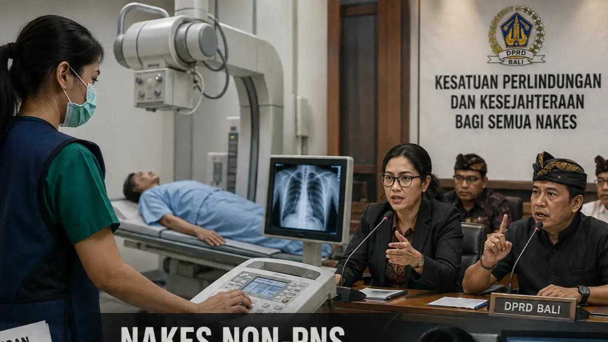 Ilustrasi. Tenaga kesehatan (nakes) non-Pegawai Negeri Sipil (PNS) yang bekerja di bidang radiologi, radioterapi, dan kedokteran nuklir ternyata belum mendapatkan Tunjangan Bahaya Radiasi (TBR), padahal menghadapi risiko paparan yang sama dengan rekan berstatus PNS.(Ai)