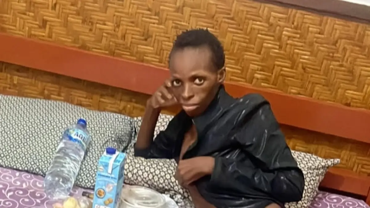 WNA Uganda ditemukan di Kuta dengan kondisi memprihatinkan.(Istimewa)