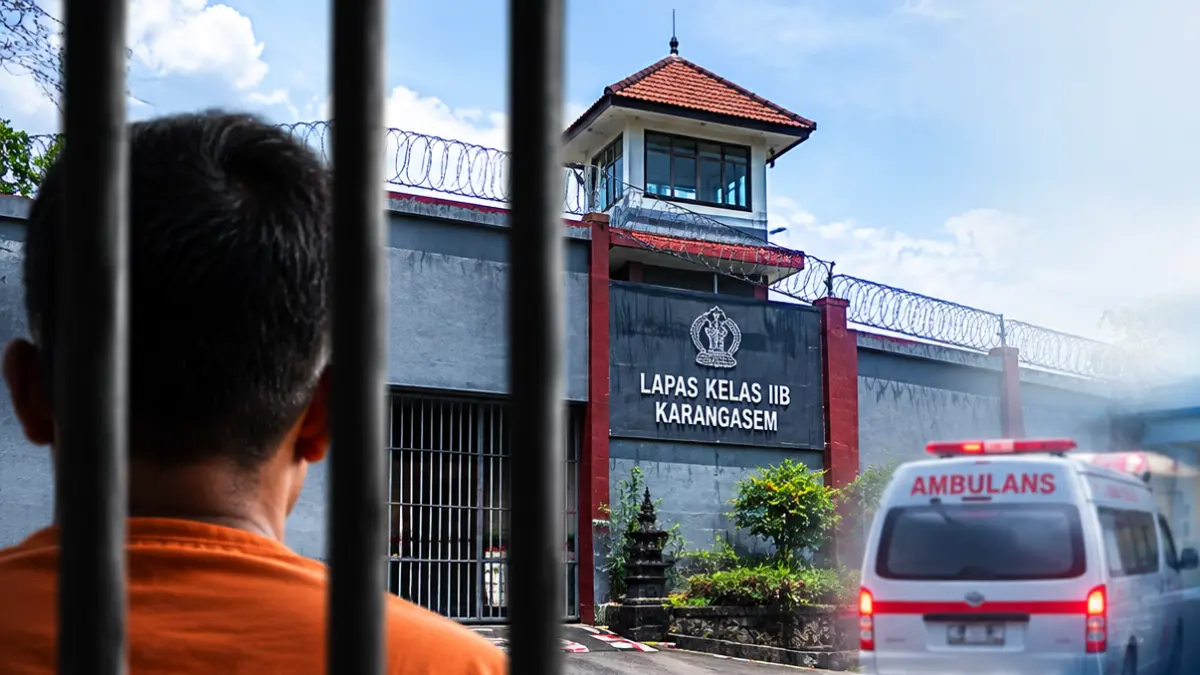 Ilustrasi, napi kasus pembunuhan tewas di lapas Karangasem. (Ai)