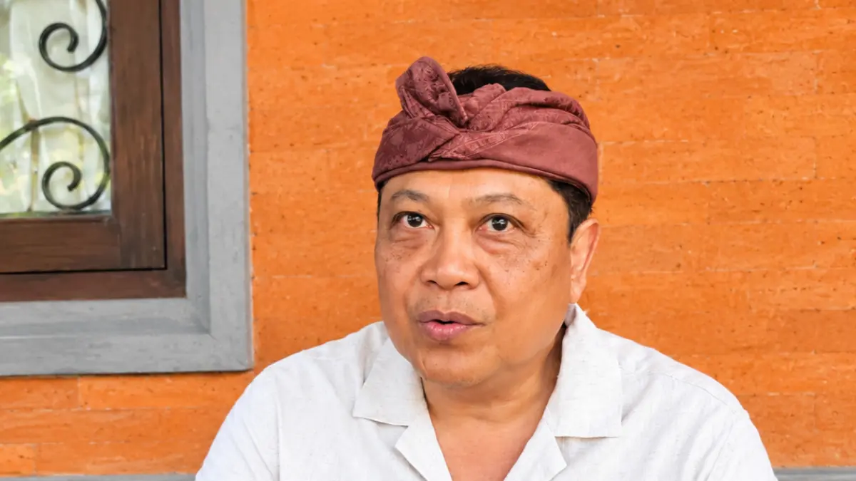 Wakil Ketua Komite III DPD RI, Ida Bagus Rai Dharmawijaya Mantra.(Foto Ni Kadek Novi Febriani)