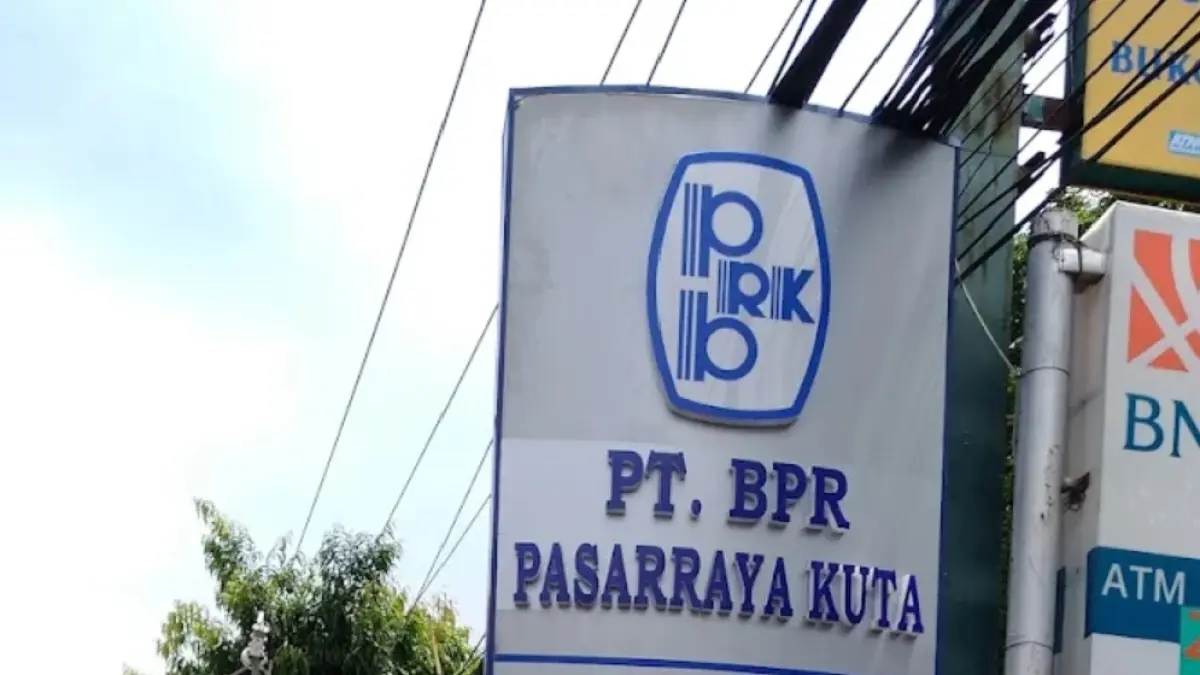 PT BPR Pasarraya Kuta kini memasuki proses likuidasi setelah izin usahanya dicabut OJK per 17 September 2026.(Istimewa)