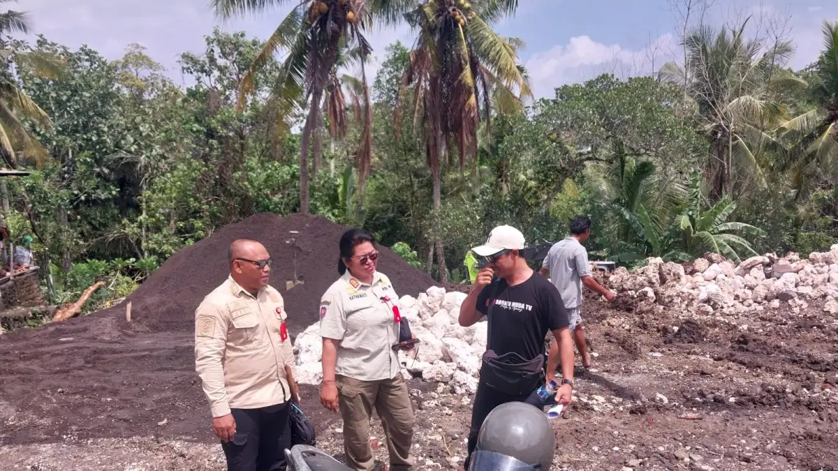 Diprotes Warga, Penanggung Jawab Yudi Susanta Janji Perbaiki Jalan dan Bangun Senderan di Bongan