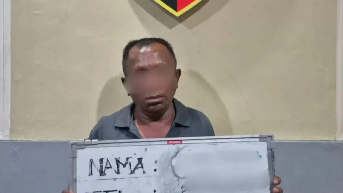 IWT, pria asal Sidemen, Karangasem, ini ditangkap karena memalak sopir di Gianyar hingga Denpasar. (IST)