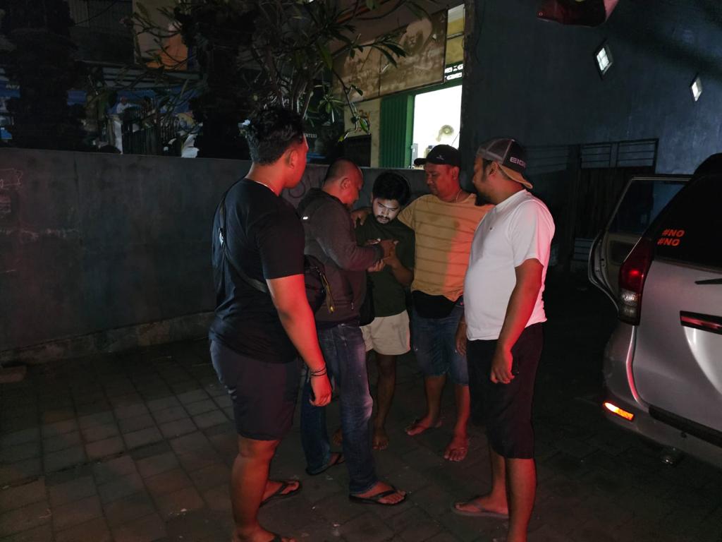 Tim reserse kriminal Polres Gianyar menangkap mahasiswa pencuri sepeda motor di kawasan Tamnpaksiring Gianyar
