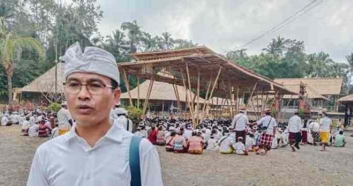 DUKUNG NGABEN MASAL : Wakil Ketua DPRD Karangasem, I Nengah Sumardi.