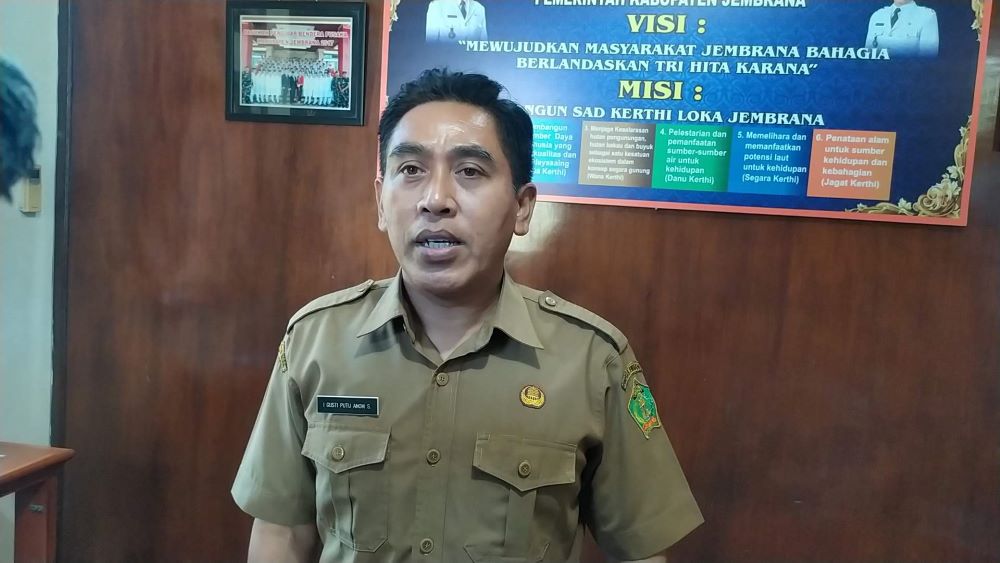 PINDAH: Kepala Dinas Pendidikan, Kepemudaan dan Olahraga Disdikpora Jembrana I Gusti Putu Anom Saputra