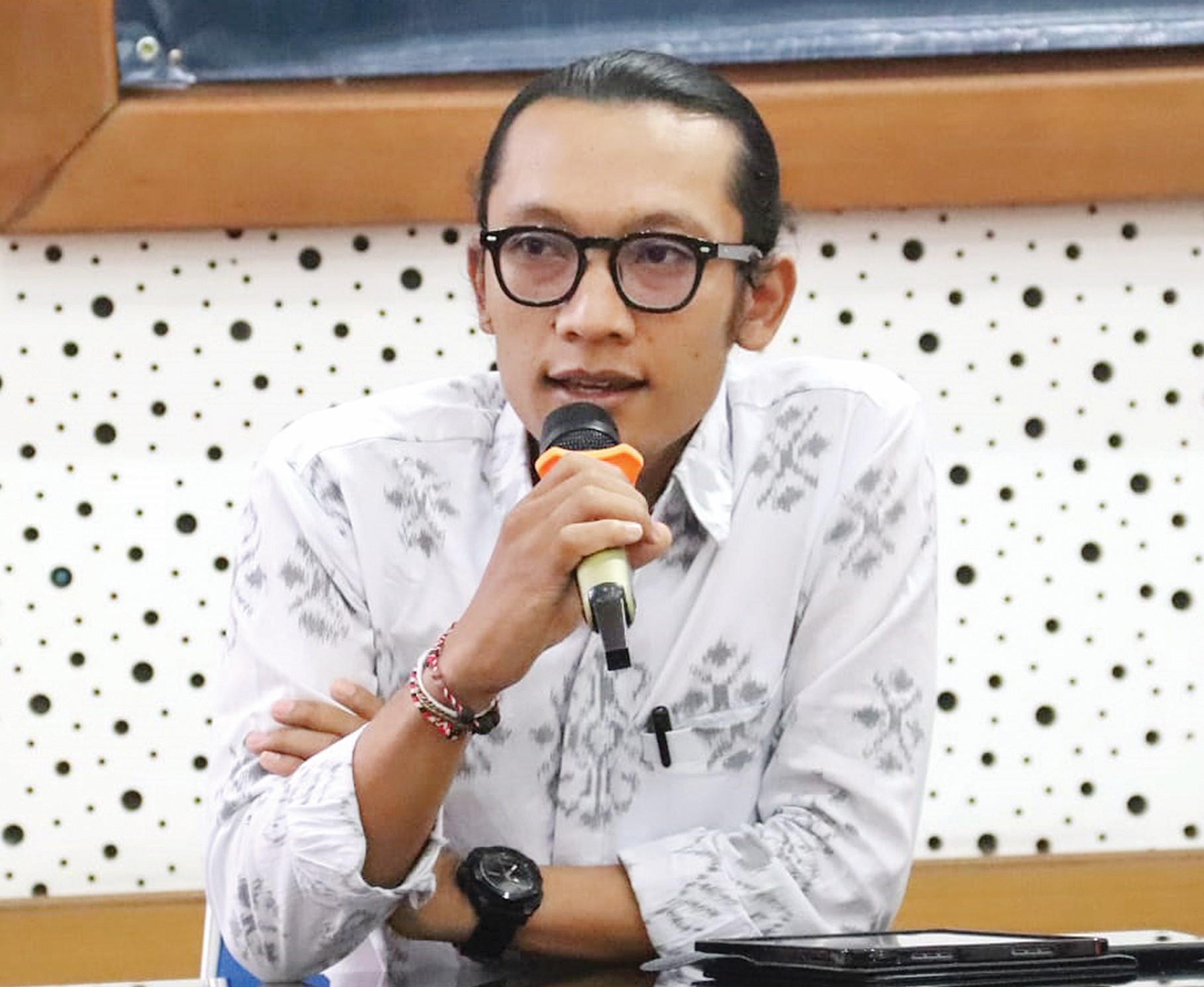 DEFINISI KESUCIAN HARUS JELAS:  Sekretaris DPP Peradah Bangli I Ketut Eriadi Ariana.