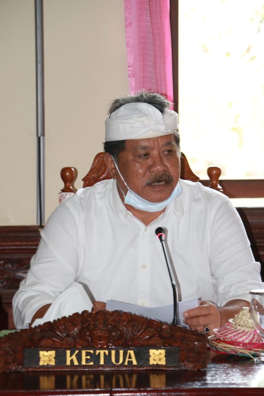 Ketua DPRD Tabanan I Made Dirga.
