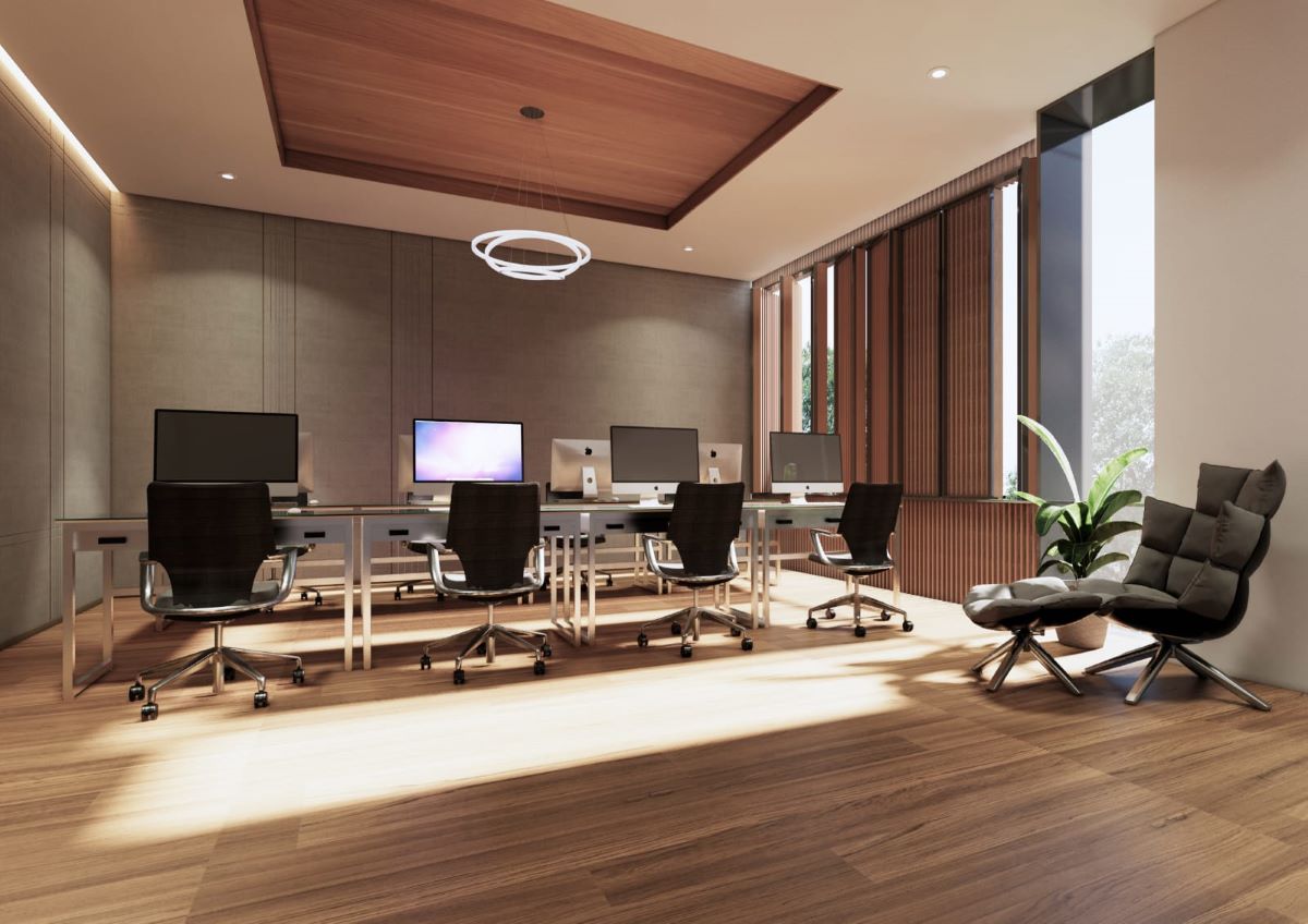 INDAH DAN NYAMAN: Salah satu seting desain jasa interior Semarang.