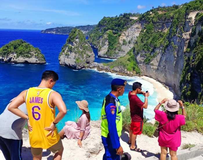 ANDALAN UTAMA KLUNGKUNG : Nusa Penida menjadi andalan pariwisata Klungkung.