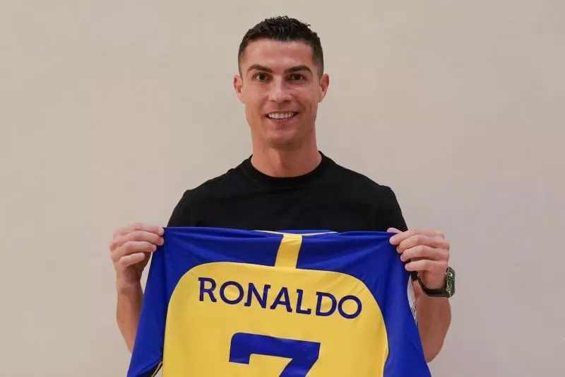 CHRISTIANO RONALDO : Sudah merasa nyaman di Liga Arab Saudi.