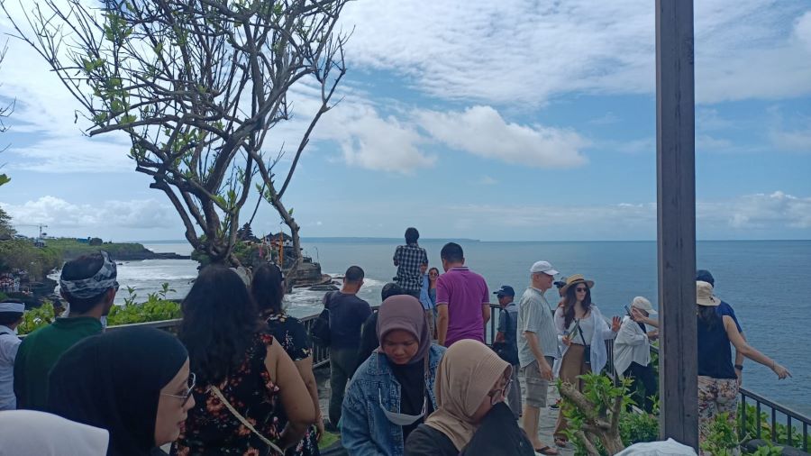 AGRESIF: DTW Tanah Lot mampu mencatatkan penjuaolan tiket melampaui target sebelum pertengahan tahun.