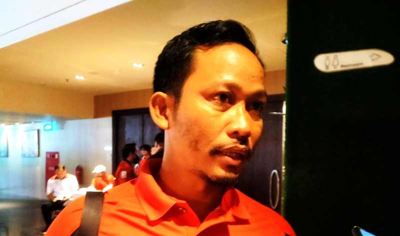 BEBERKAN PERKEMBANGAN : Sekum Pengprov PCI Bali Nyoman Kariana Wirawan.