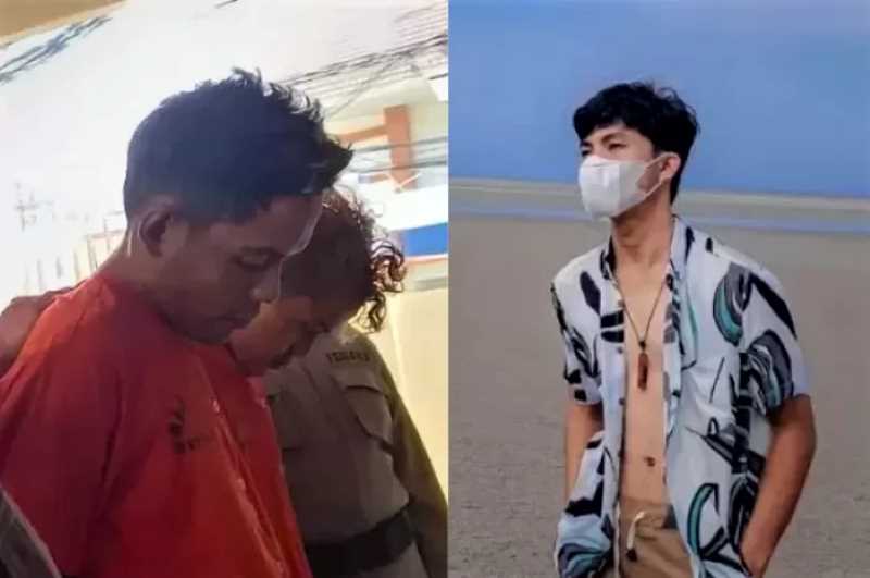 RAJA TEGA : Dua pelaku mutilasi Sleman (kiri) dan korban (kanan). (Istimewa)
