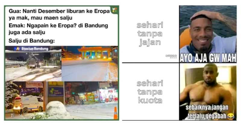 MENYEHATKAN JIWA : Meme merupakan bentuk komunikasi yang tidak membutuhkan waktu banyak, namun dapat membantu menjaga dan memperkuat persahabatan. (istimewa).