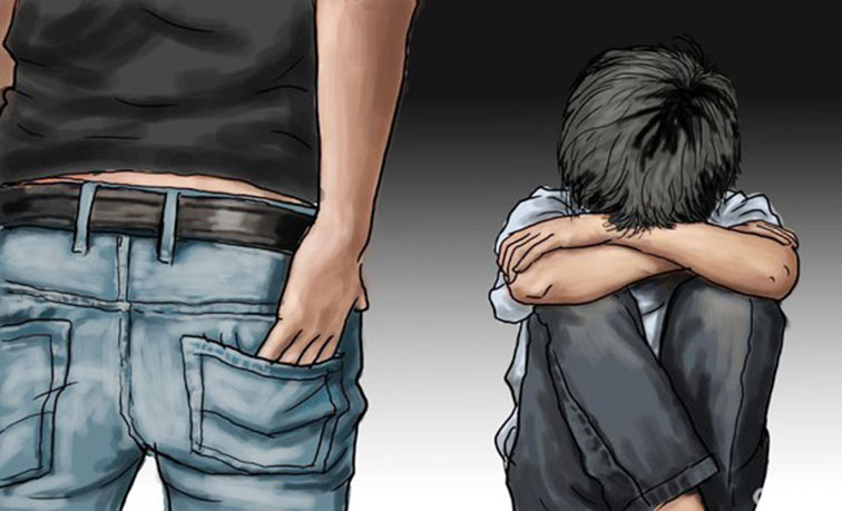 PEDOFILIA: Ilustrasi dosen yang berulah melakukan pelecehan seksual pada bocah 13 tahun di toilet bandara I Gusti Ngurah Rai beberapa waktu lalu.