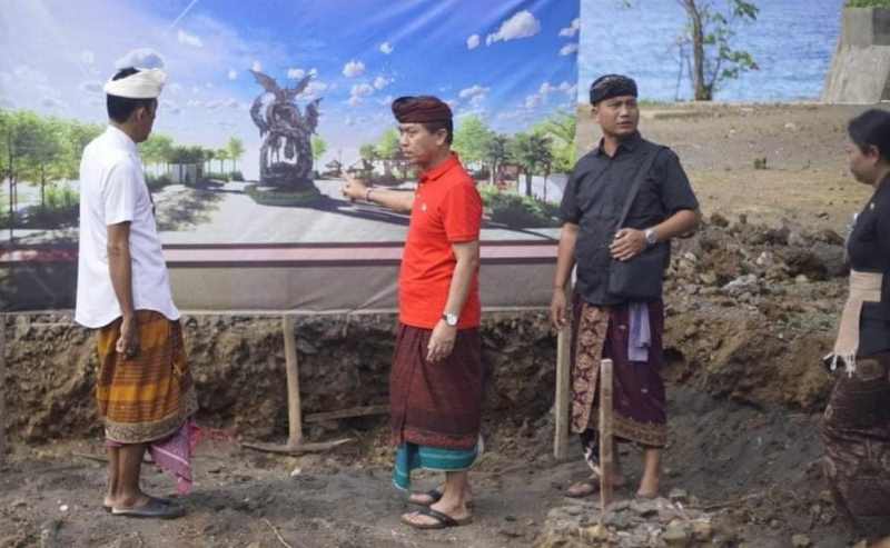 SALAH SATU ANDALAN KLUNGKUNG : Objek wisata Goa Lawah kini terus diperindah.
