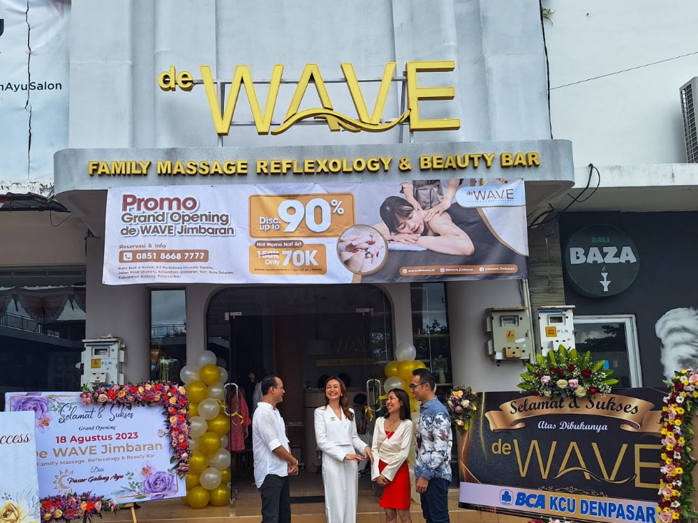 GRAND OPENING: De WAVE Jimbaran Bali resmi dibuka pada Jumat (18/8/2023). (Ni Made Ari Rismaya Dewi/Radar Bali)
