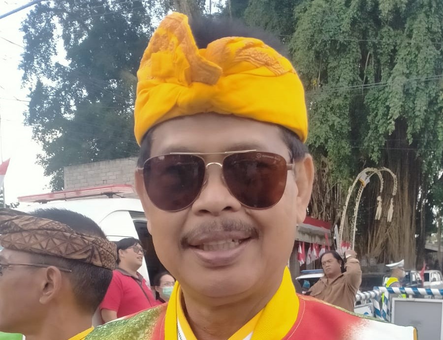 OPTIMISTIS : Ketua DPD II Golkar Tabanan I Nyoman Wirya.(juliadi/radar bali)