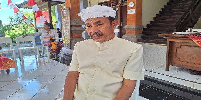 Bendesa Adat Jimbaran, I Gusti Made Rai Dirga Arsana Putra.