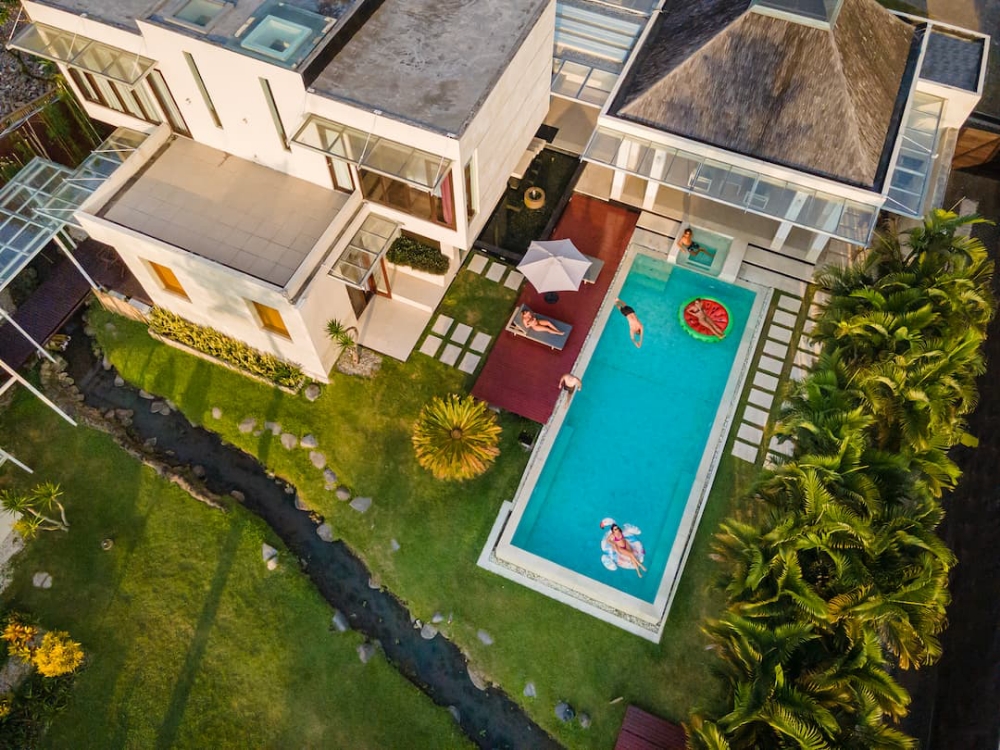 CANGGU VIBES: Nara Villa Sebagai Tempat Idaman untuk Staycation Beramai-ramai. (Nara Villa)