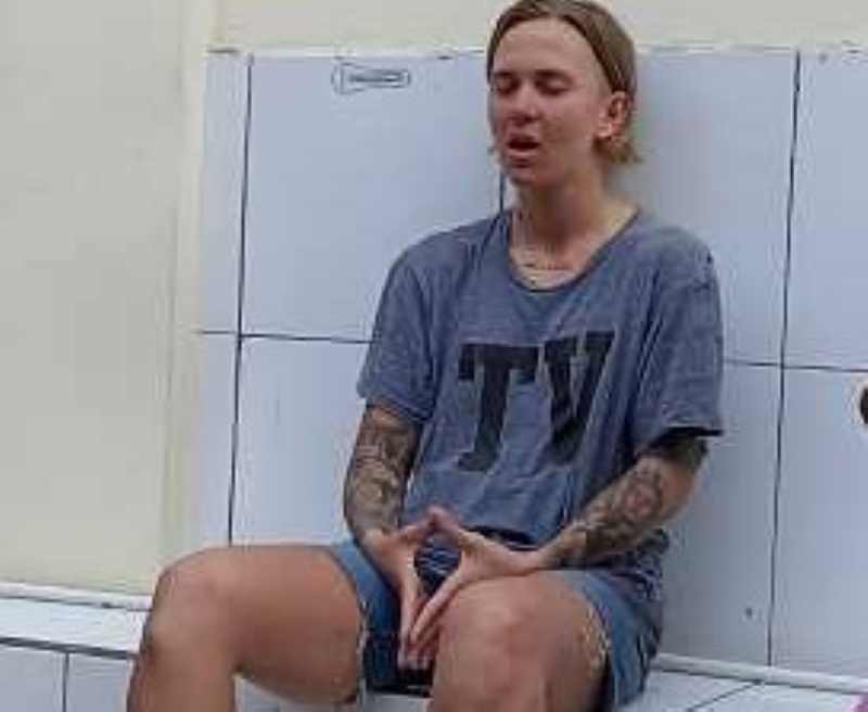 ODGJ asal Rusia. (foto: adrian suwanto/radar bali)