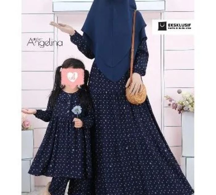 TREN KEKINIAN: Gamis wanita dan anak-anak dari Atelier Angelina