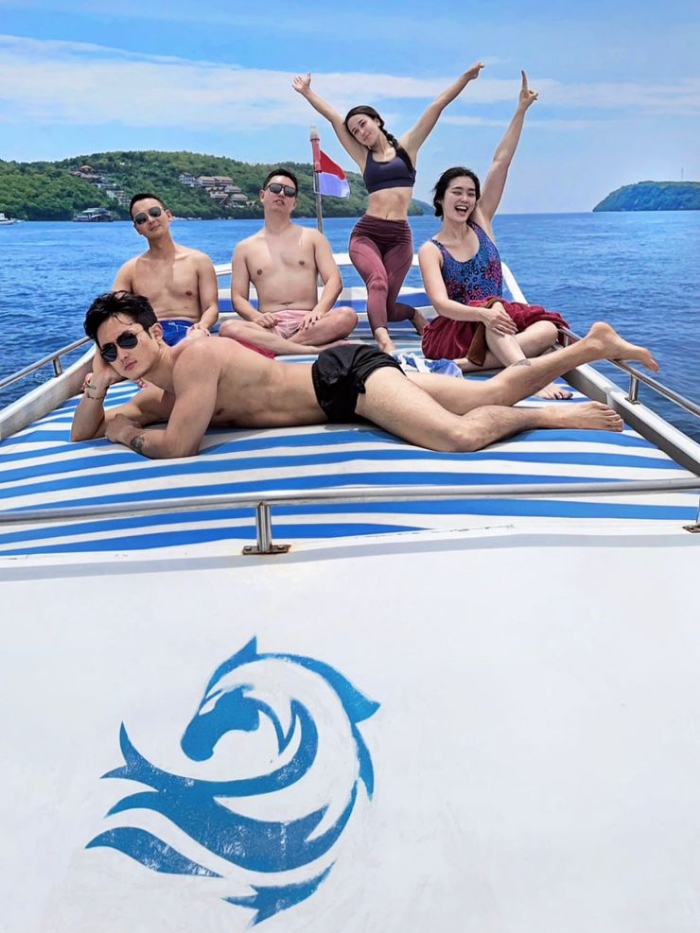 TAWARKAN EXPERIENCE: Customer dari Private Yacht Bali. (Private Yacht Bali)