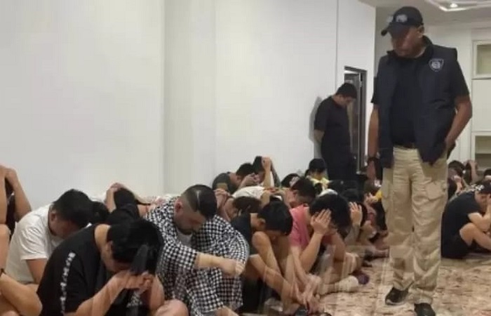 Penangkapan Warga China dalam dugaan Kasus Love Scamming.