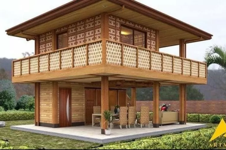 TREN BARU: Rumah kayu menjadi tren baru masa kini.