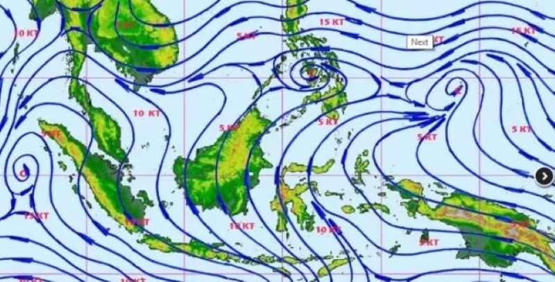 ilustrasi kondisi cuaca: sumber BMKG /JPG