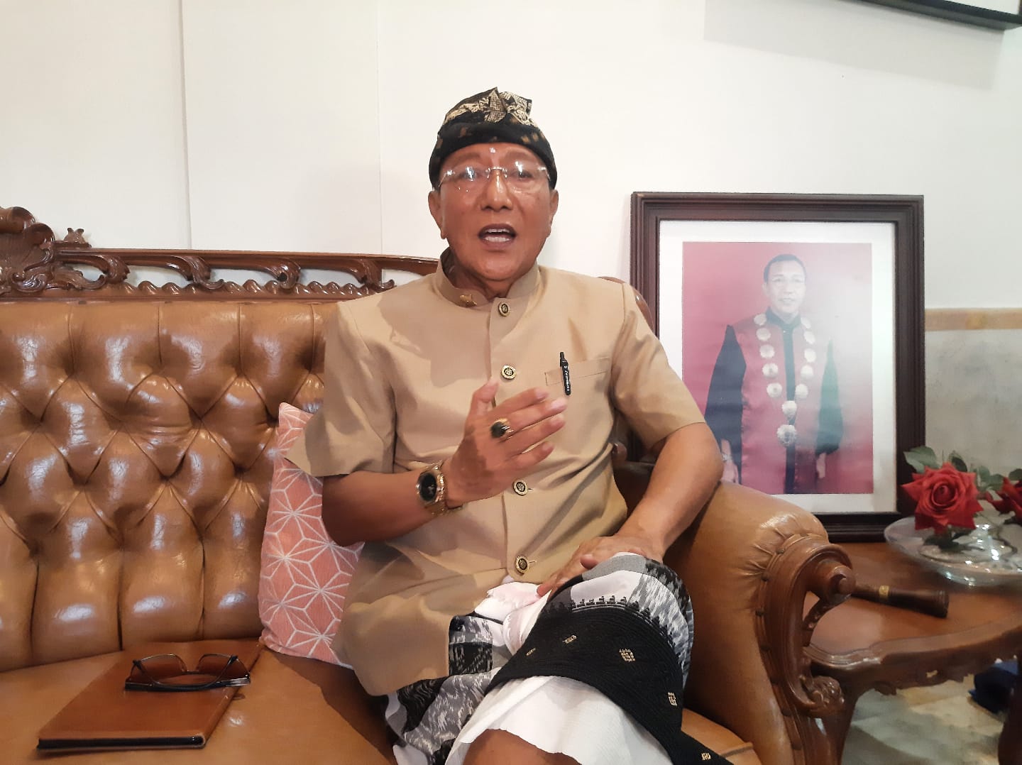 TONGGAK PEMULIHAN PARIWISATA: Ida Bagus Putu Madeg, SH, MH yang menolak PK Amrozi Cs menjadi dasar dilakukannya eksekusi terhadap para terlidana mati bom Bali 1.