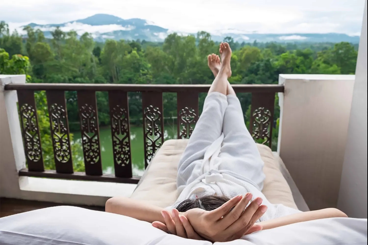 ME TIME: Staycation adalah cara yang fantastis untuk melepaskan diri dari rutinitas sehari-hari. (coffeemakers.com)