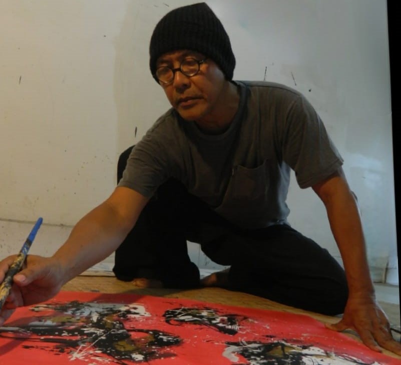 KARYA KOLABORASI : Kadek Jango Pramartha.(foto: koleksi Kadek jango pramarta)