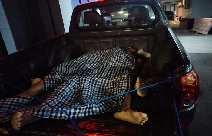 Kecelakaan tunggal menewaskan pengendara motor dan seorang penumpang di Jalan Raya menuju Bada, Desa Buahan Kaja, Payangan Gianyar.