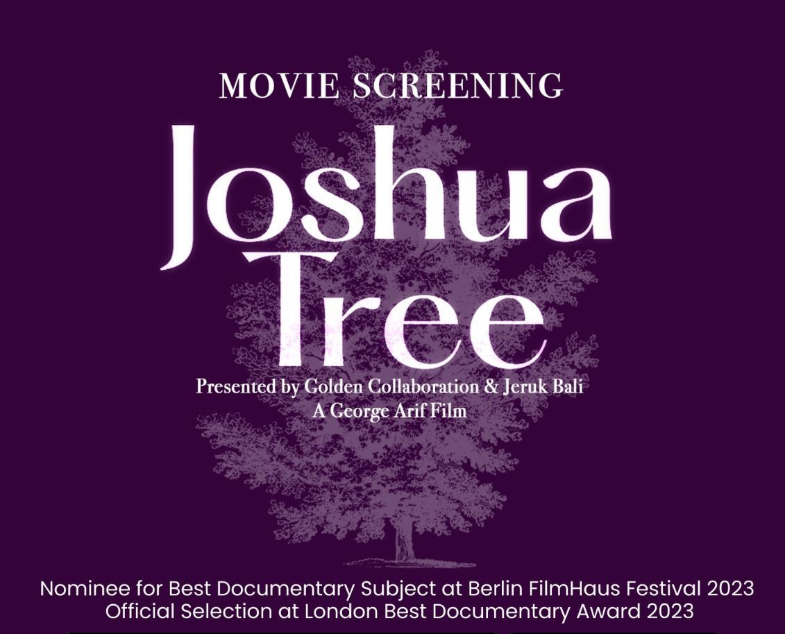 SARAT PESAN: Joshua Tree juga ditayangkan di Pulmeria Ballroom, Hotel Padma Legian, Bali. (Joshua Tree)