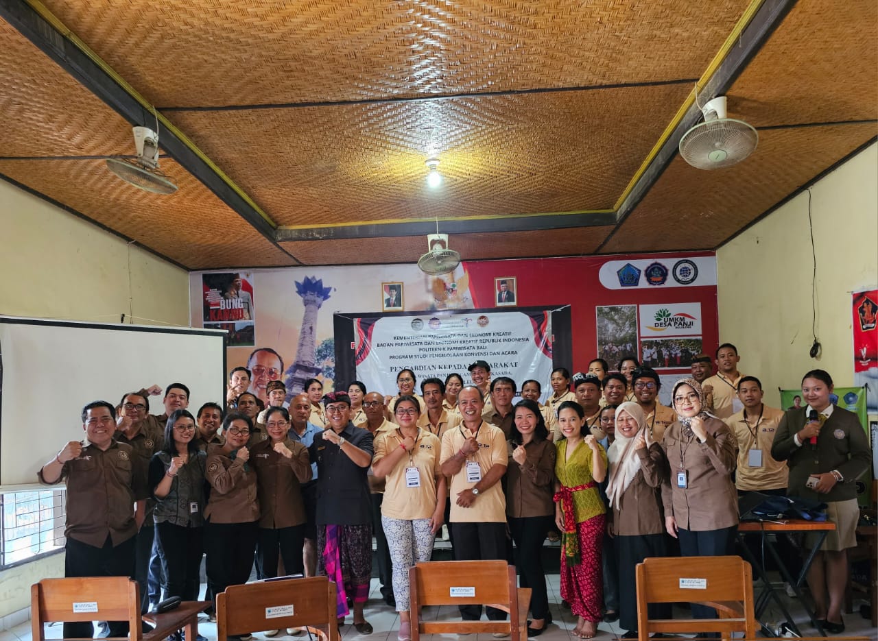 kegiatan PkM Prodi PKA Poltekpar Bali.