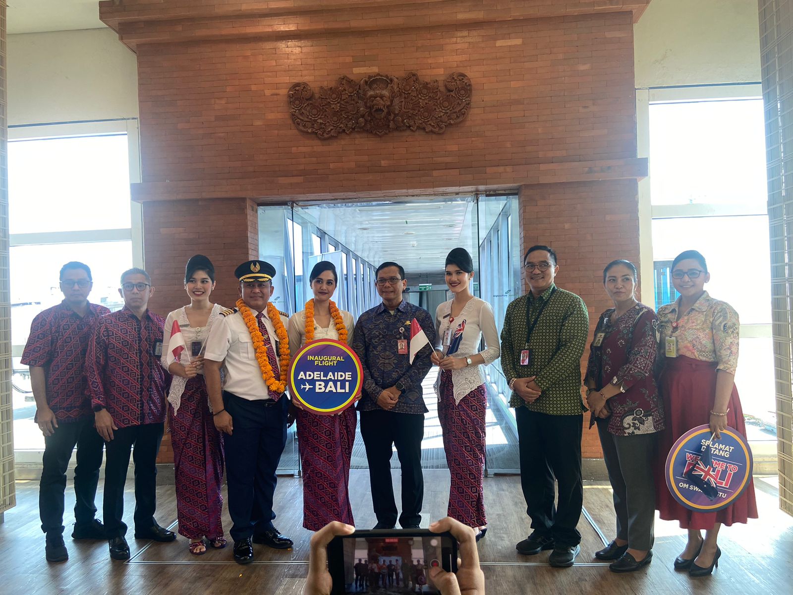 RUTE BARU: Maskapai penerbangan Batik Air membuka rute baru Bali - Adelaide Australia.