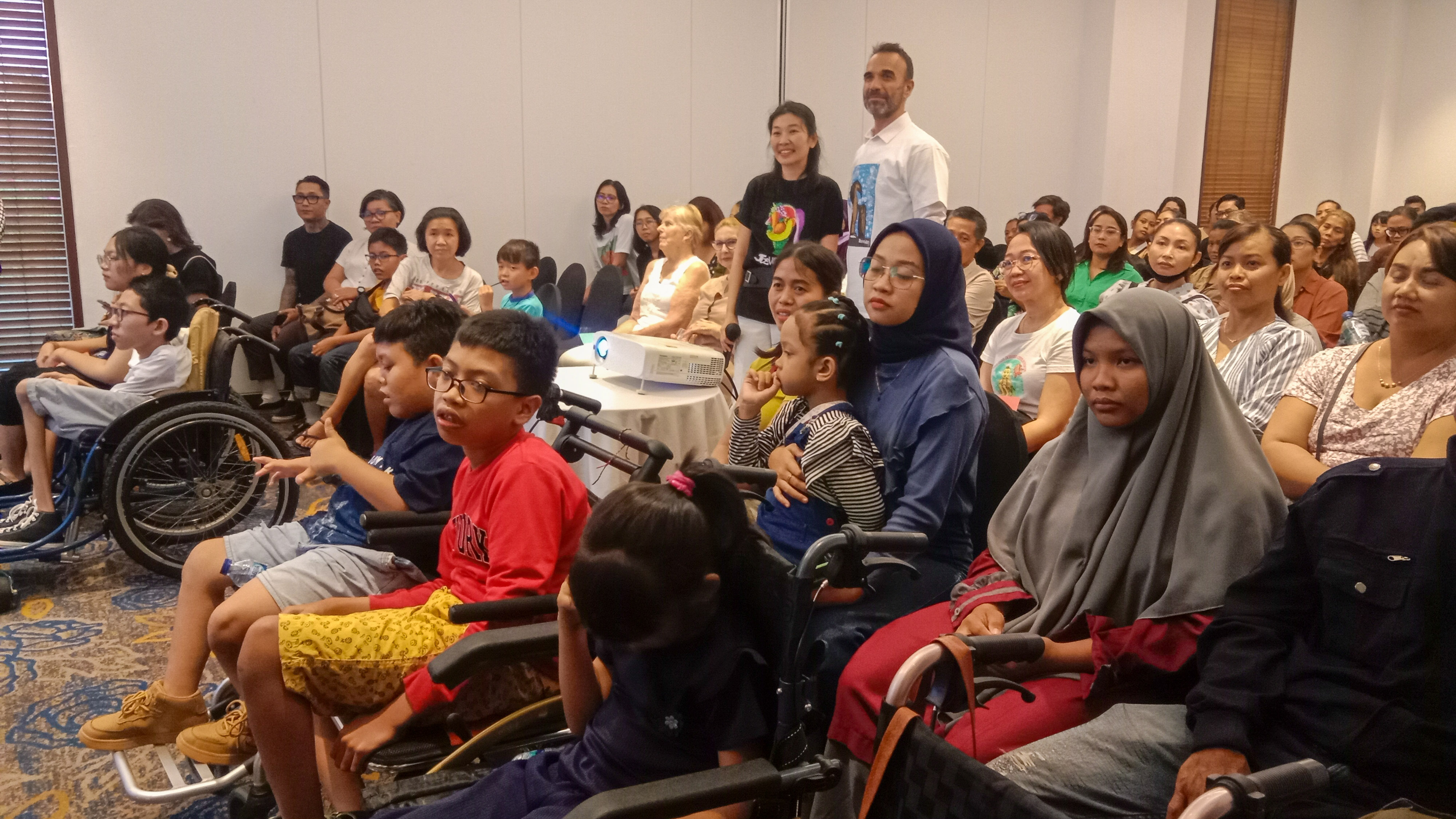 APRESIASI MASYARAKAT: Film Joshua Tree Disambut Hangat Masyarakat Bali dalam Pemutaran Minggu (12/11) di Padma Resort Legian. (Titis/Radar Bali)