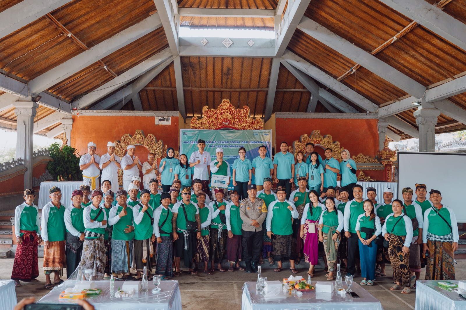 Penghijauan di Kampung Madani Bali