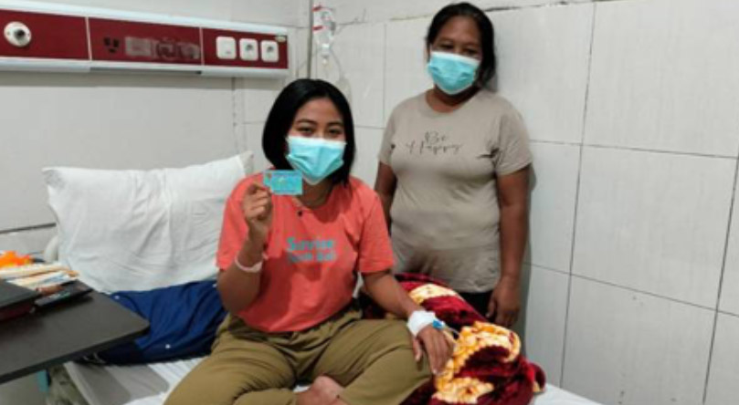 Sari Merasa Tenang Dirawat di Rumah Sakit
