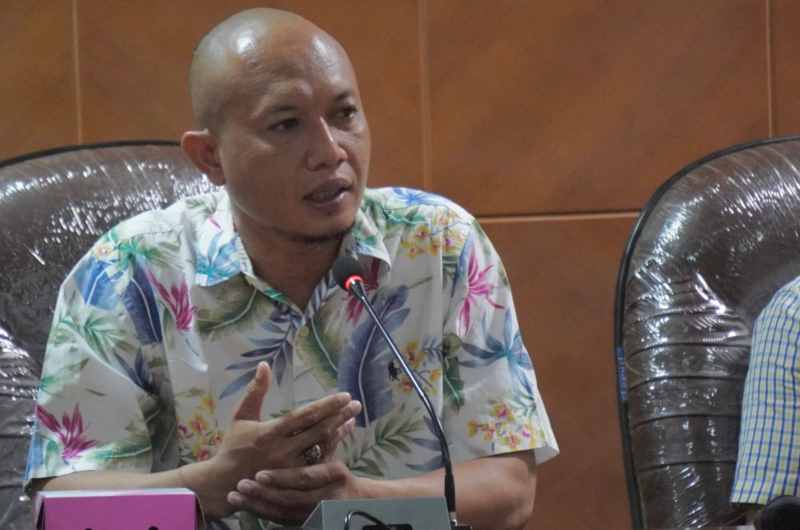 INGATKAN NETRALITAS : Koordinator Divisi Penanganan Pelanggaran dan Penyelesaian Sengketa Bawaslu Badung, I Wayan Semara Cipta.(foto:bawaslu badung)