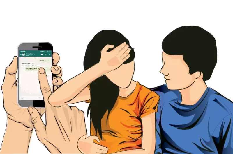Ilustrasi: prostitusi online (Rickey Dwi/Jawa Pos Radar Semarang)