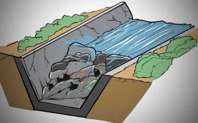 ilustrasi drainase pencegah banjir (jawapos-radar bojonegoro)
